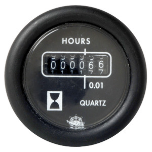 Guardian hour meter black 12 V